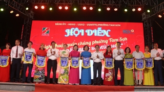 Hội diễn nghệ thuật quần chúng phường Tam Sơn lần thứ I 